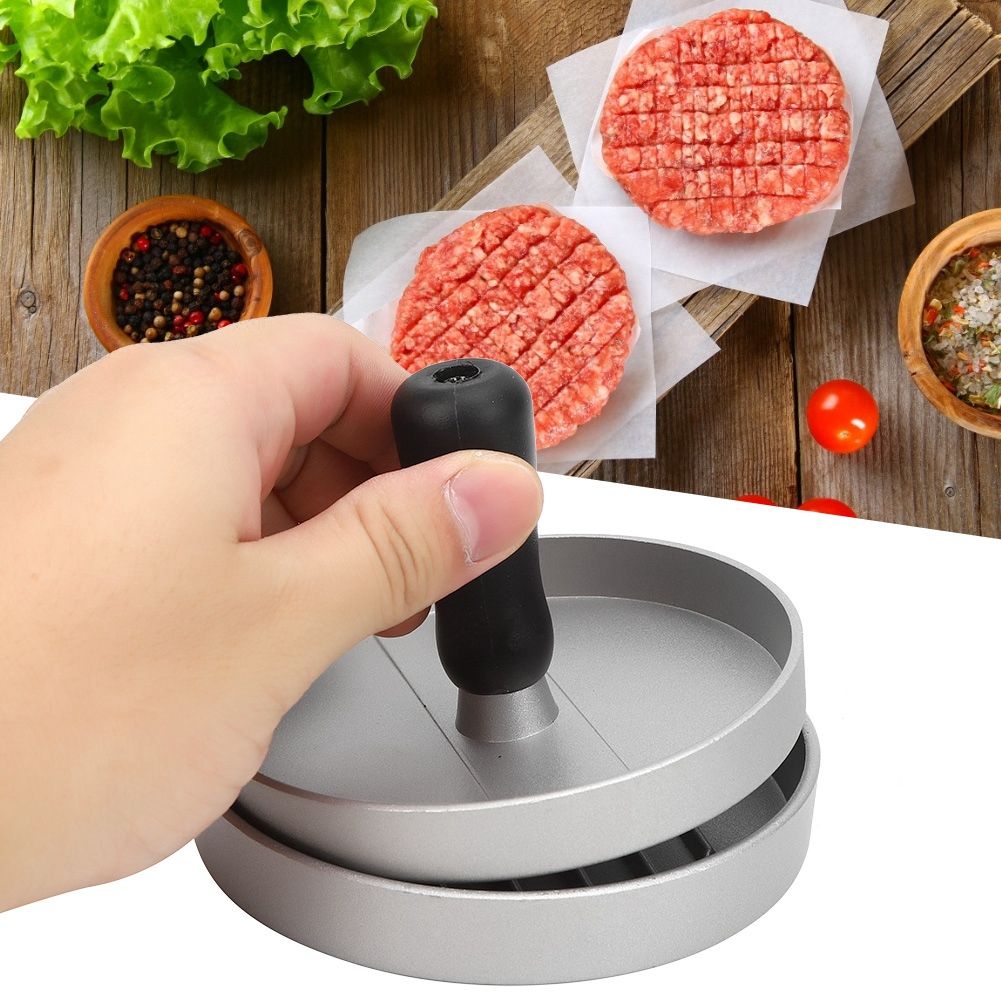 Hamburger Maker Meat Press Mold Manual Pressure Meat Pie Burger Machine DIY view 10