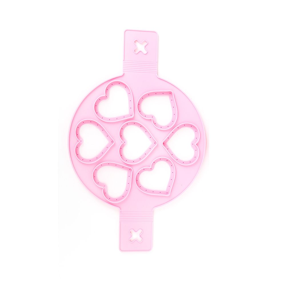 2Pcs Silicone Egg Ring Pancake Maker Non-stick Egg Cooker Pan Flip Mold DIY view 11