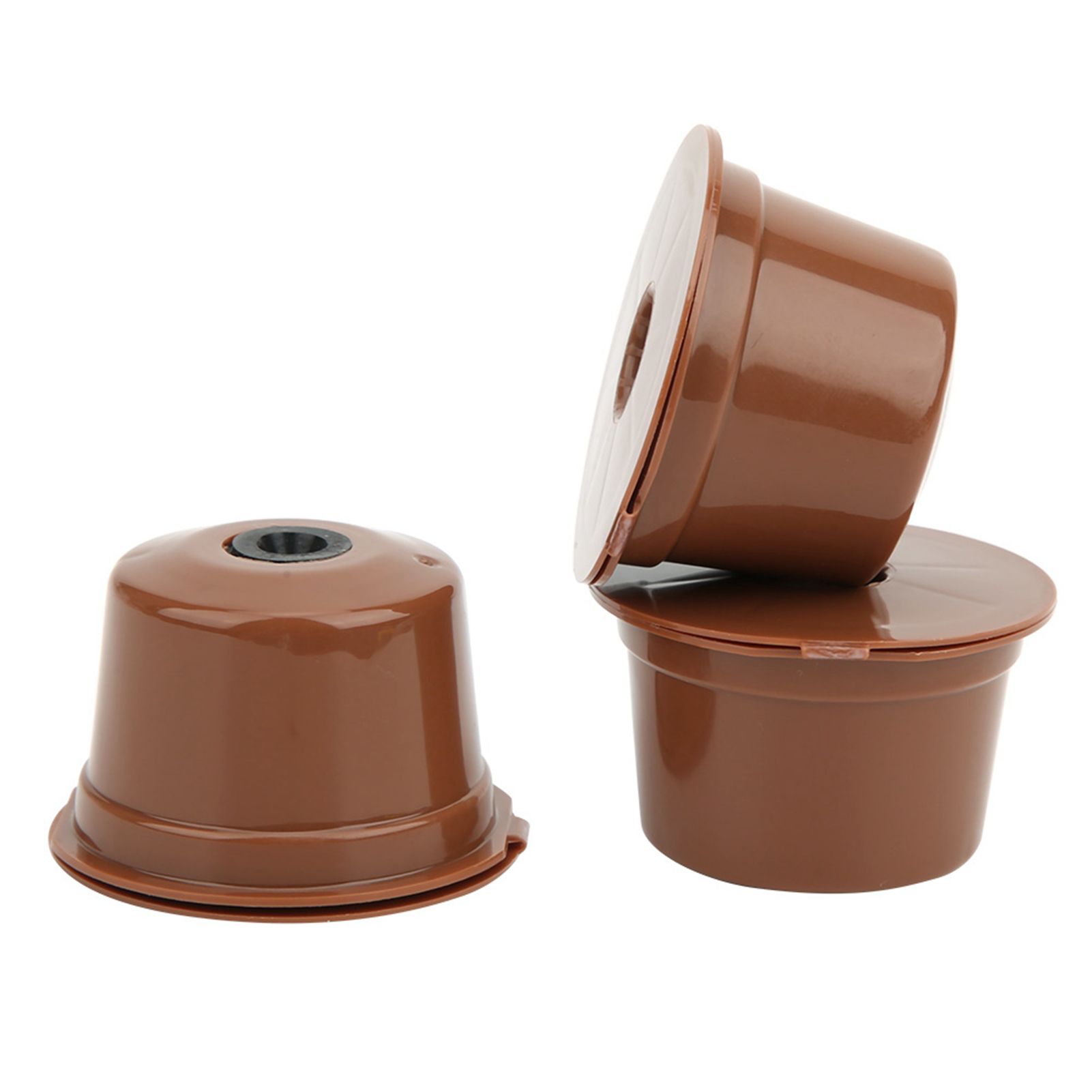 3Pcs Reusable Refillable Coffee Capsule Filter Cup Replacement Accessories Fit view 9