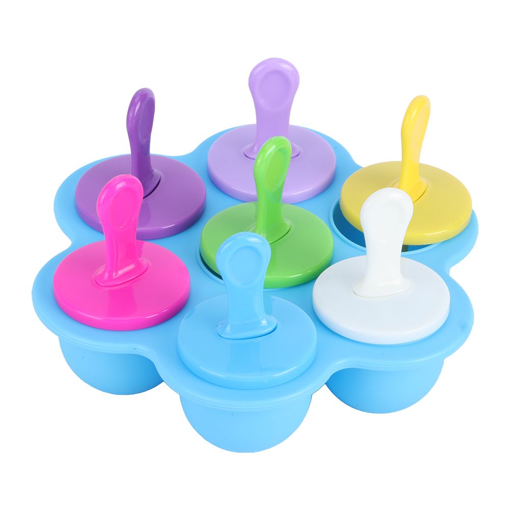 Household Reusable Silicone Ice Cream Molds DIY Making Mold Tool Kitchen view 4