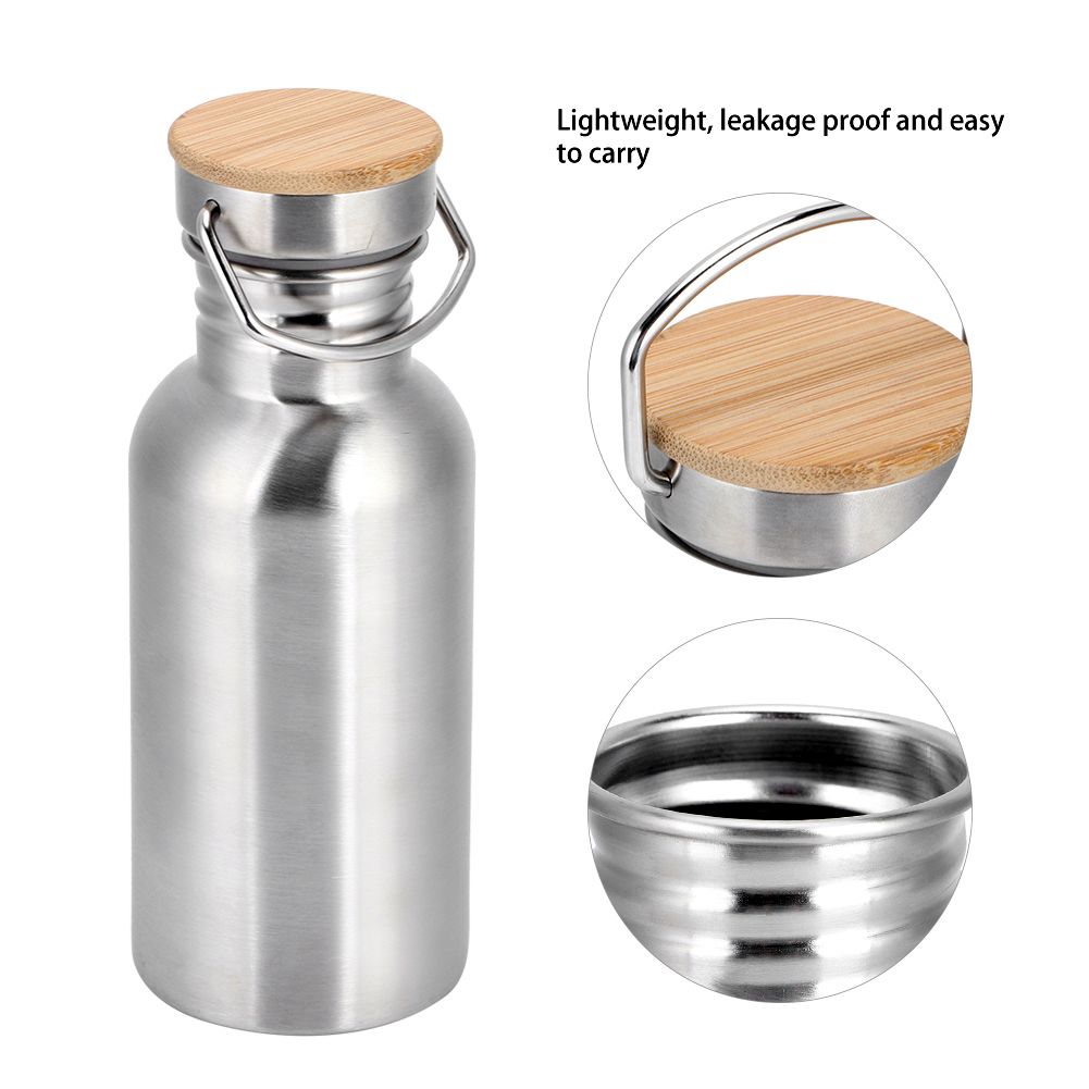 304 Stainless Steel Water Bottle for Travel Outdoor Sports Camping Hiking view 12