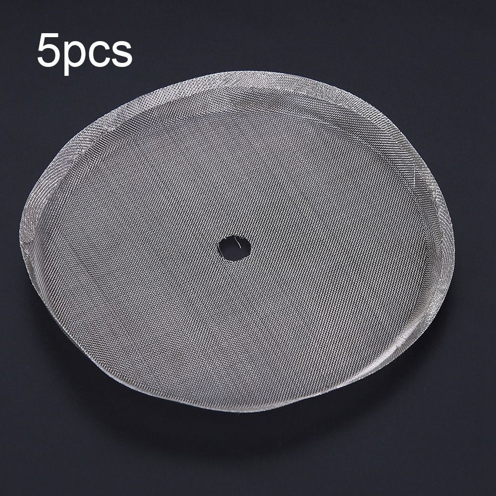 5Pcs 80 Mesh Reusable Stainless Steel Filter Mesh for 600ml French Press Pot view 10