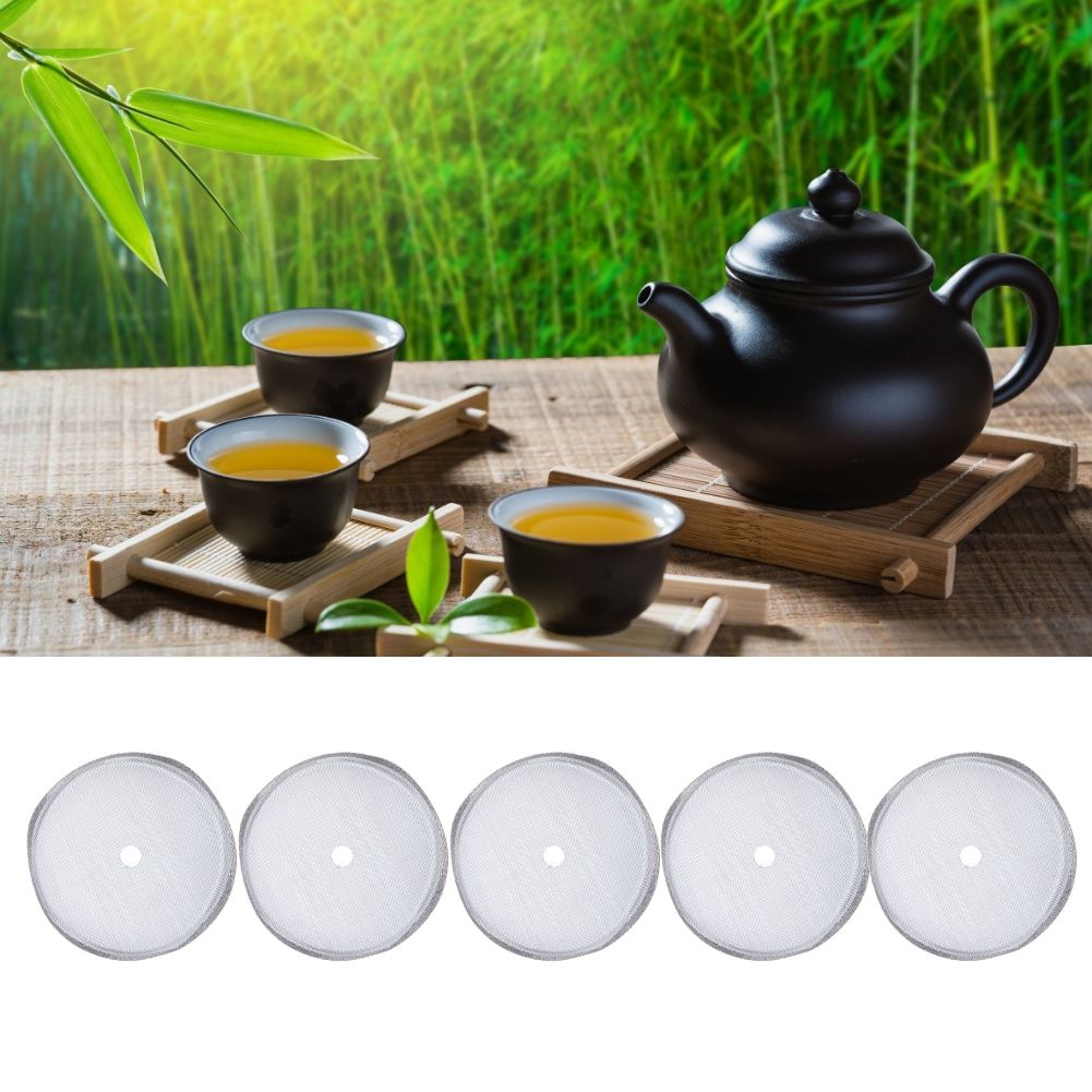 5Pcs Stainless Steel Filter Mesh Screen Replacement for 350ml French Press view 9