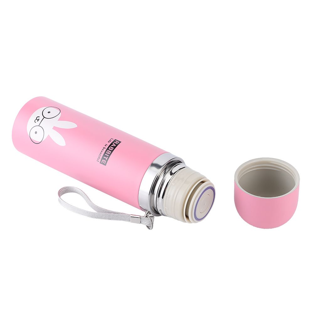 500ml Cartoon Vacuum Cup Portable Stainless Steel Insulation Water Bottle for view 3