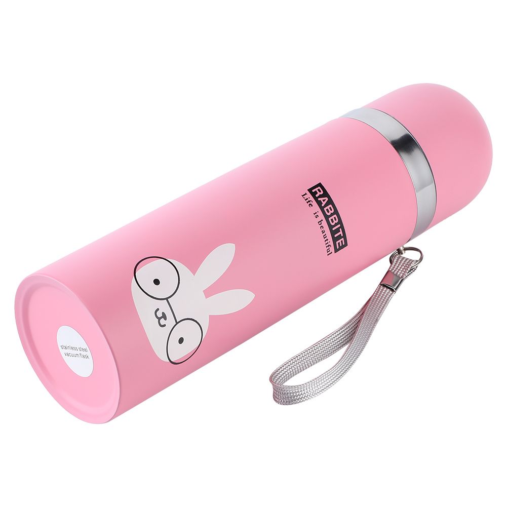 500ml Cartoon Vacuum Cup Portable Stainless Steel Insulation Water Bottle for view 4