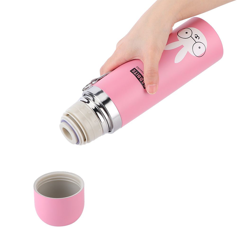 500ml Cartoon Vacuum Cup Portable Stainless Steel Insulation Water Bottle for view 5