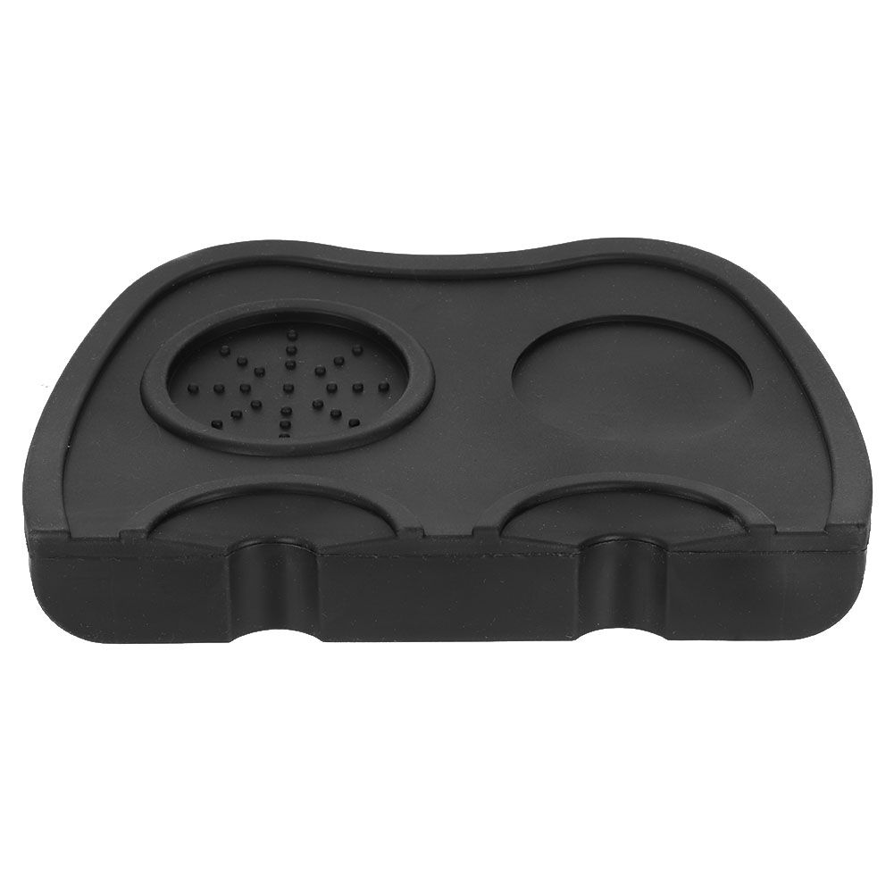 Non‑Slip Silicone Coffee Powder Tamper Mat Holder Corner Tamping Pad for