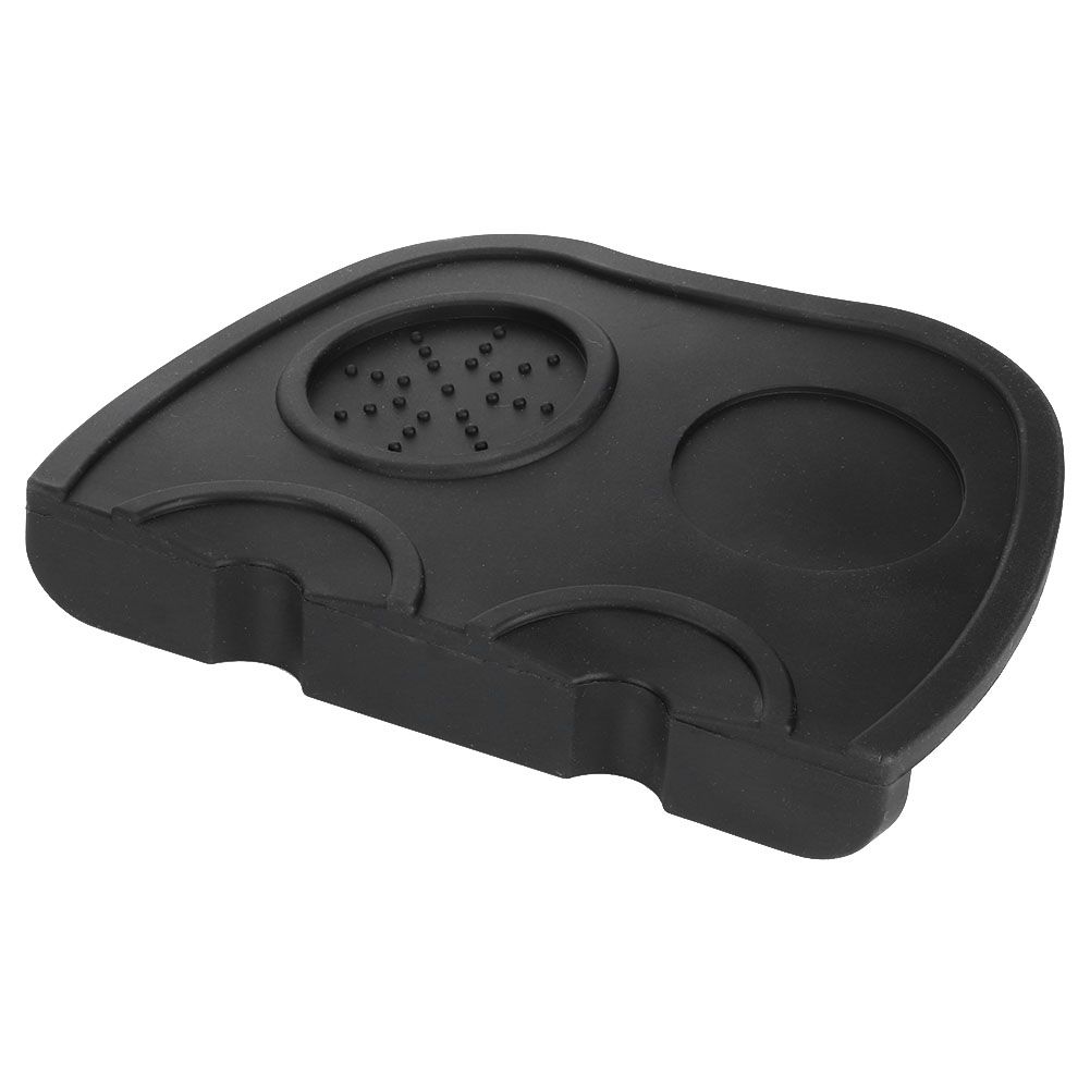 Non‑Slip Silicone Coffee Powder Tamper Mat Holder Corner Tamping Pad for view 3