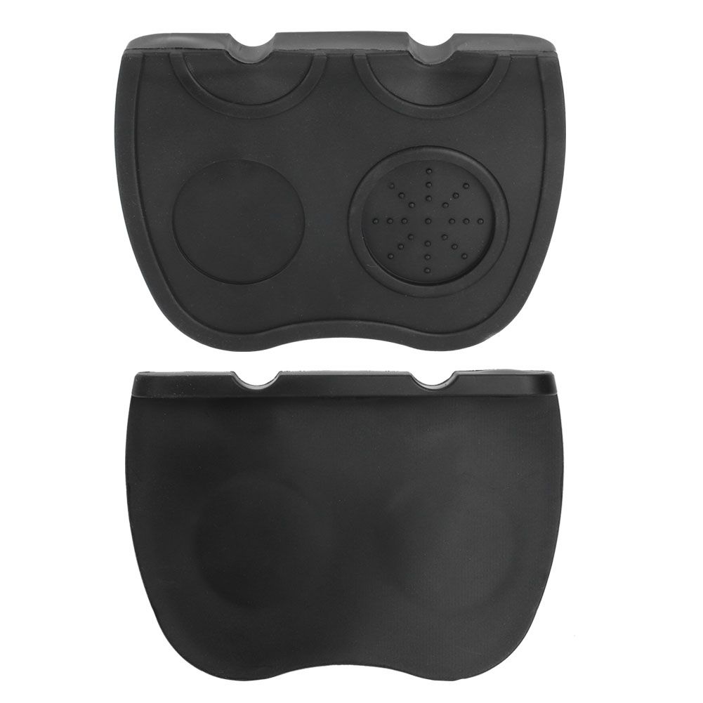 Non‑Slip Silicone Coffee Powder Tamper Mat Holder Corner Tamping Pad for view 10