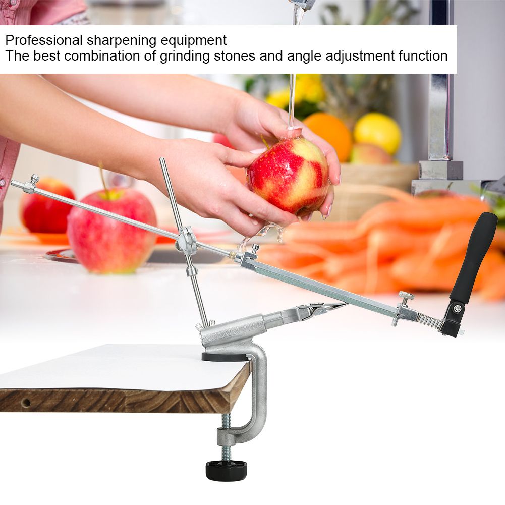 Fixed Angle Sharpener Knife Kitchen Sharpener Bracket Reversible with 4 view 11