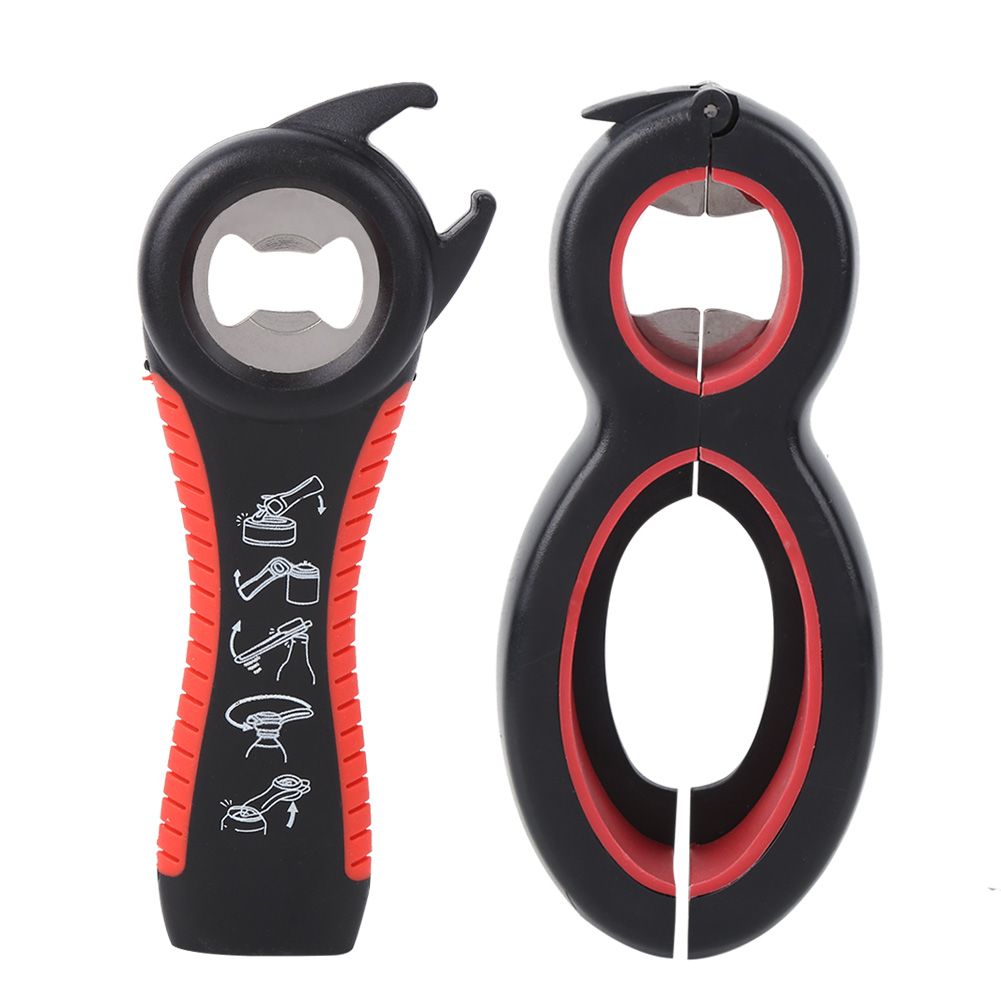 Multifunction 5In1 Bottle Opener Can Opener Kit Kitchen Gadget for Home Use view 2