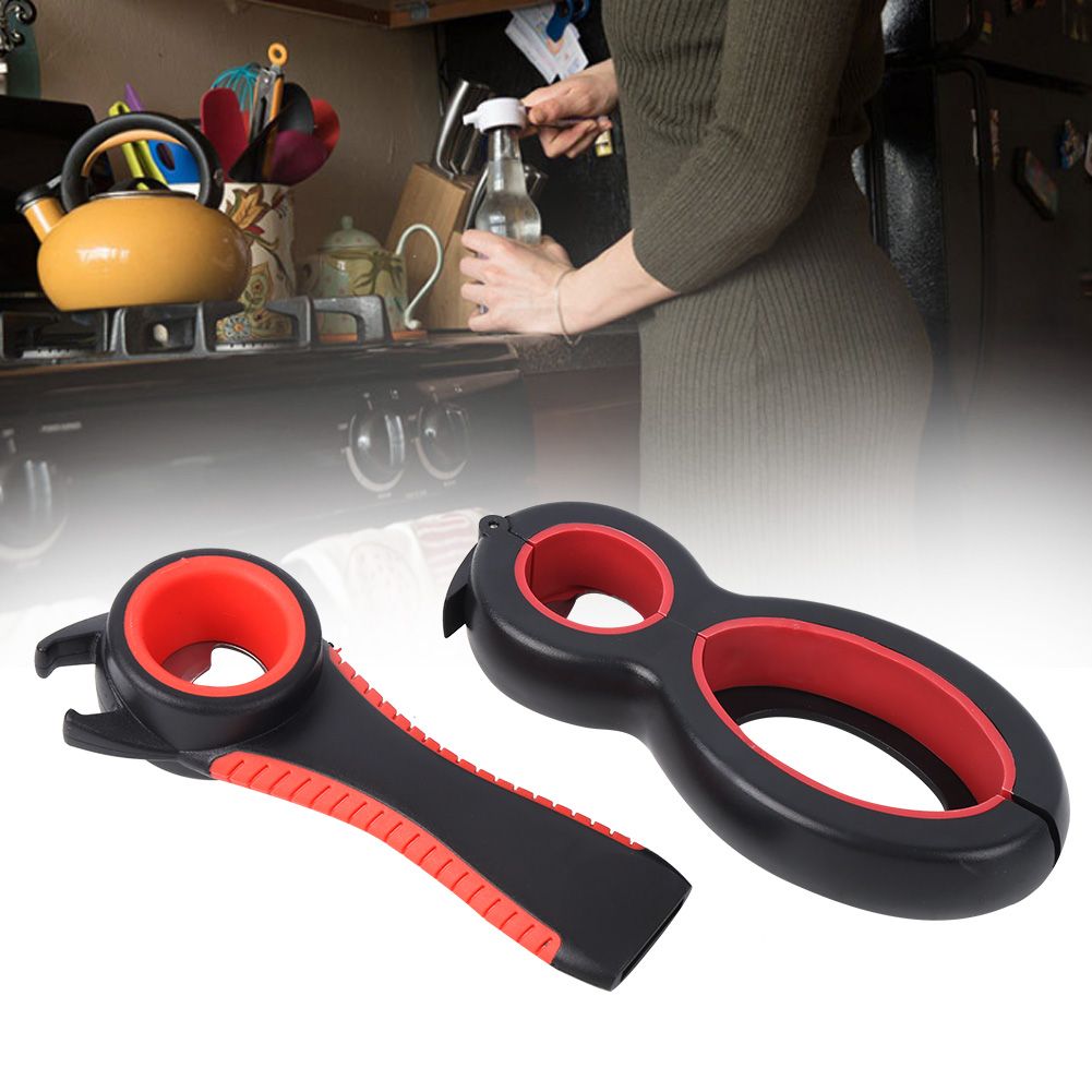 Multifunction 5In1 Bottle Opener Can Opener Kit Kitchen Gadget for Home Use view 9
