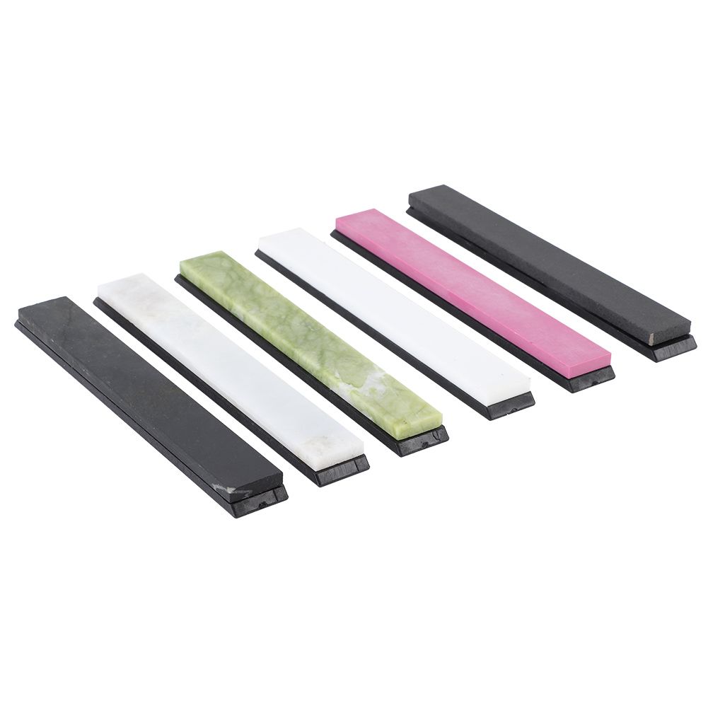6PCS 800‑10000 Grit Sharpening Stones Set Knife Whetstone Oilstone Sharpener view 4