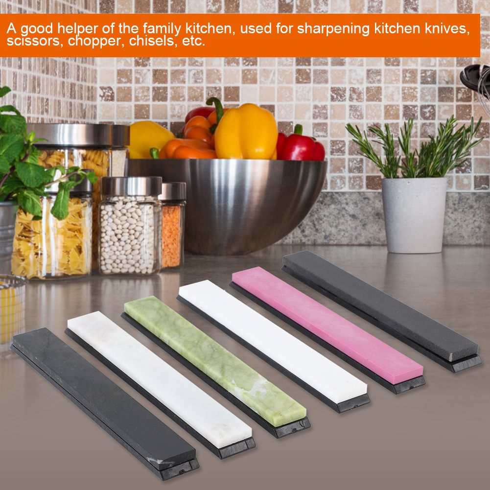 6PCS 800‑10000 Grit Sharpening Stones Set Knife Whetstone Oilstone Sharpener view 11