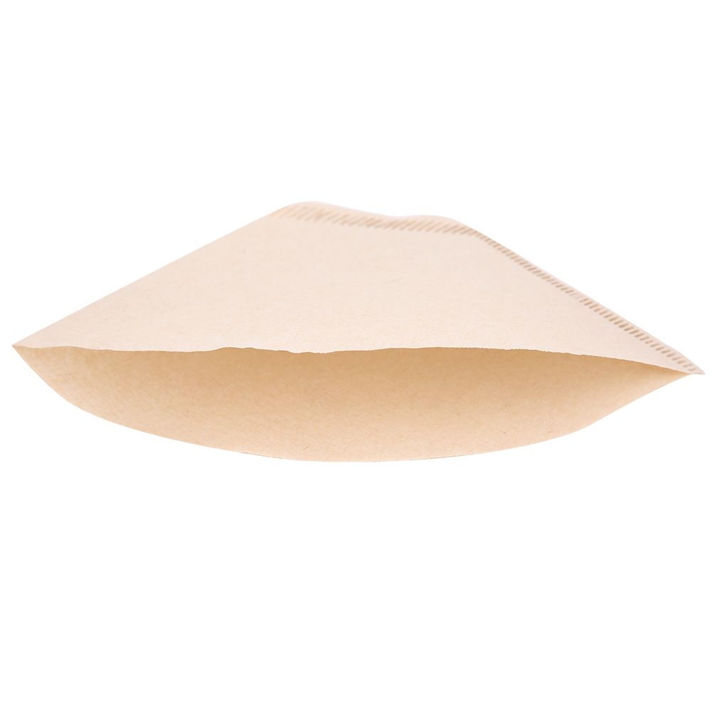 100Pcs FanShaped Disposable Coffee Filter Paper Kit Replacement Coffee Making view 11