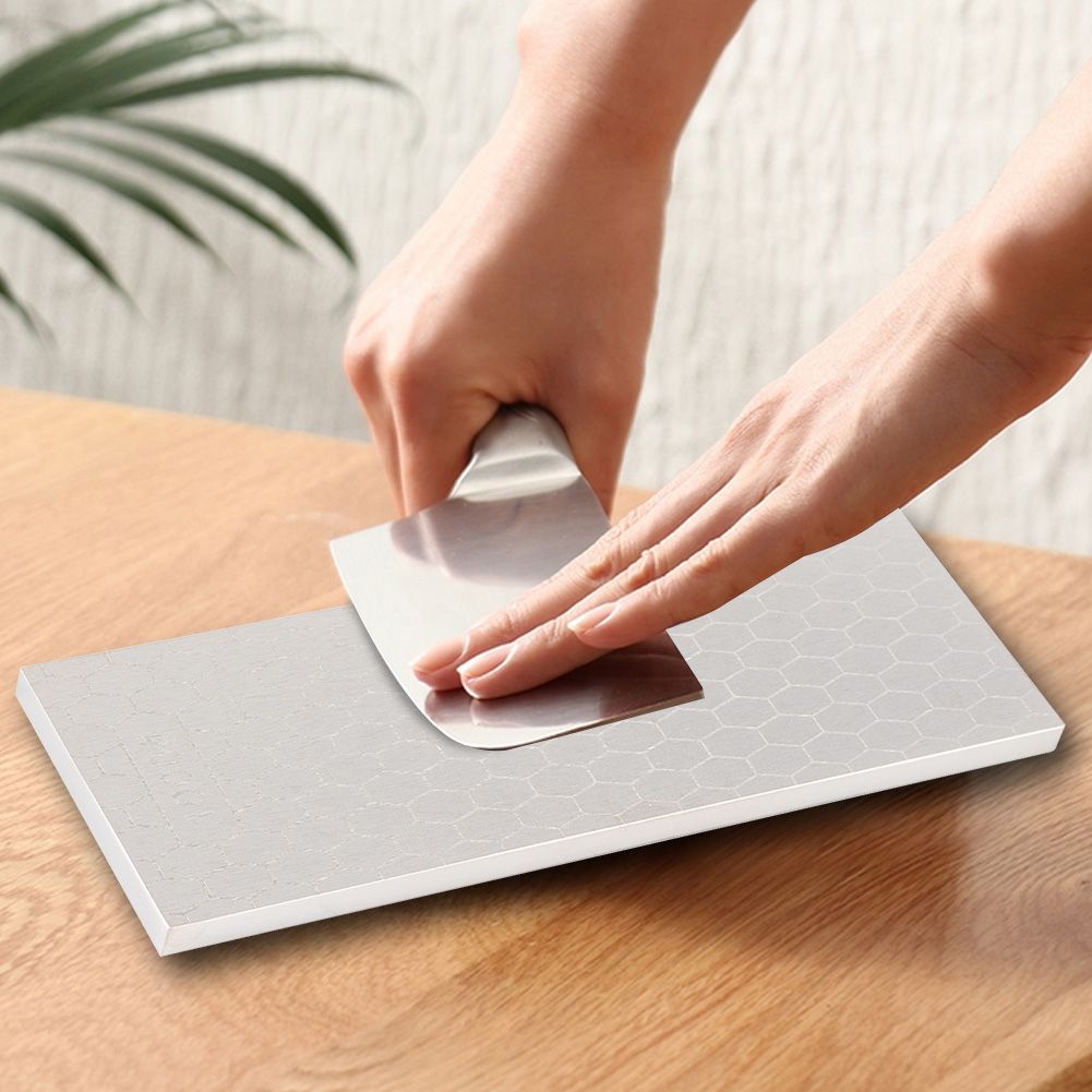 400/1000 Grit DoubleSided Diamond Sharpening Stone Knife Sharpener Whetstone view 10