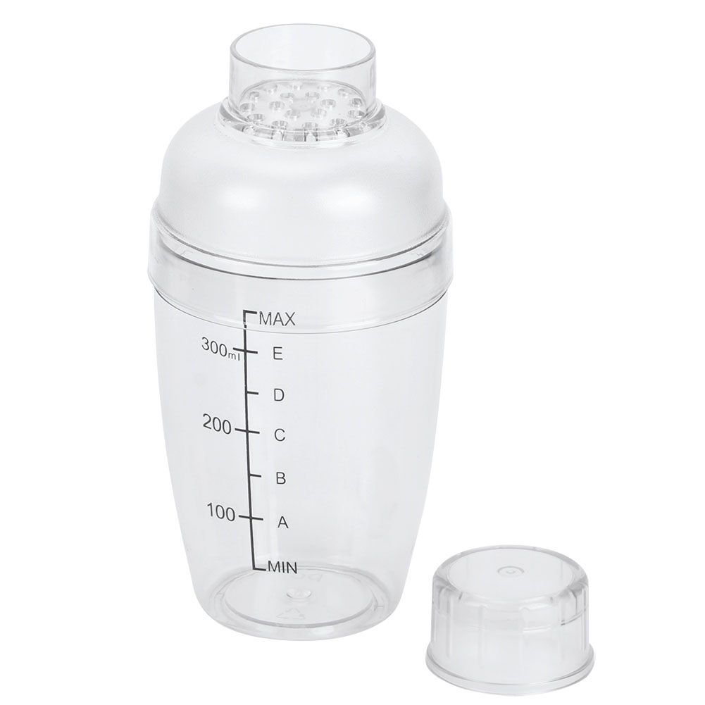 PC Cocktail Shaker with Scale Milk Teapot Juices Wine Plastic Cup for Home Bar view 4