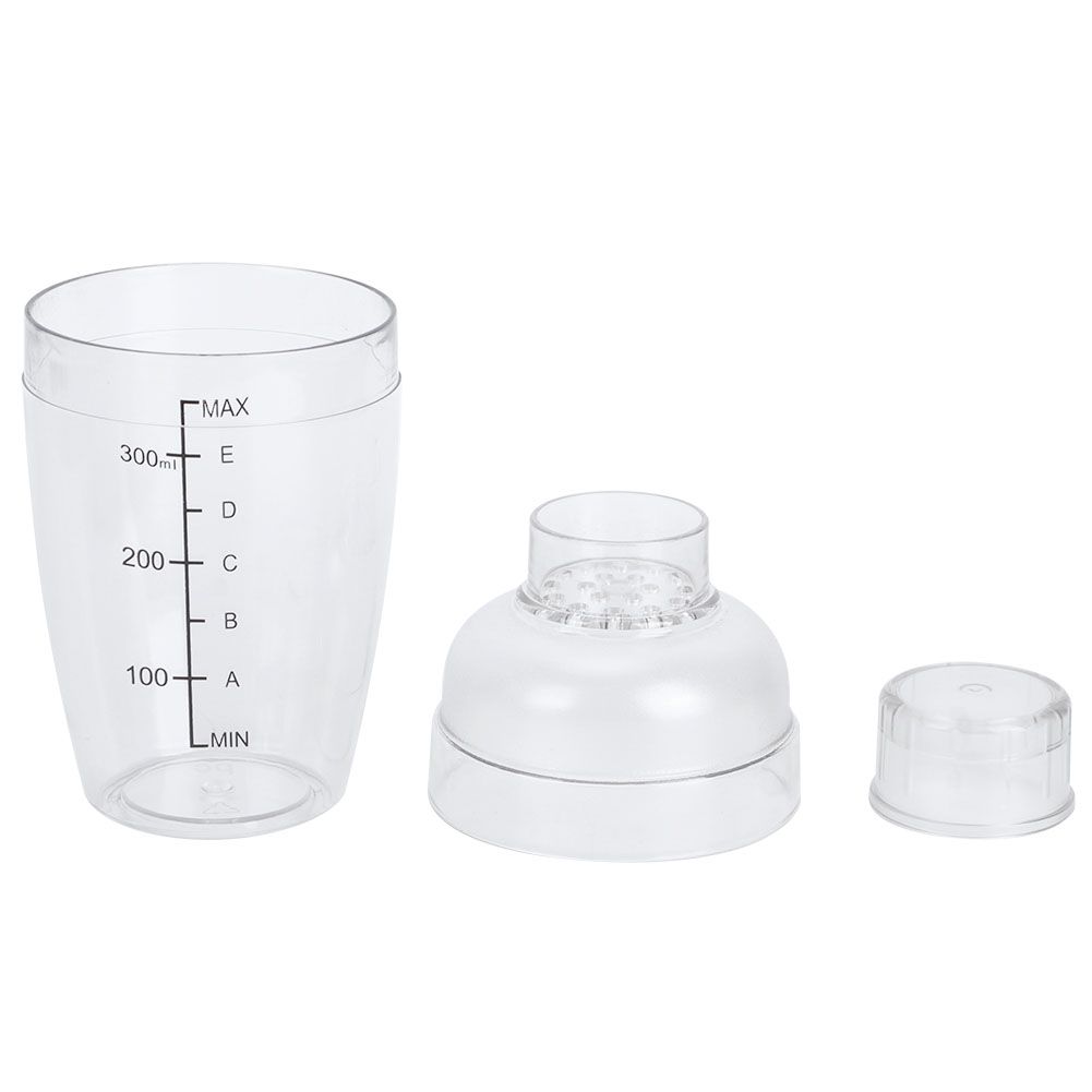 PC Cocktail Shaker with Scale Milk Teapot Juices Wine Plastic Cup for Home Bar view 5