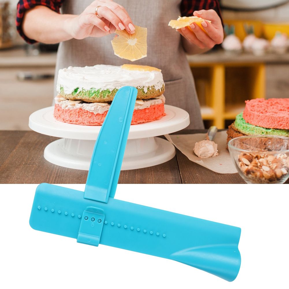 1 Set Adjustable Height Cream Scraper Cake Ruler Fondant Cake Smoother with view 4