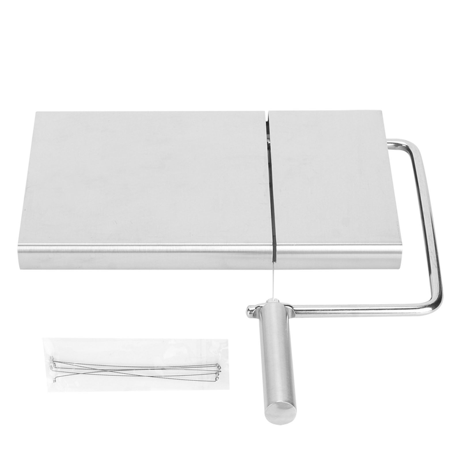Household Stainless Steel Cheese Ham Butter Cutter with Cutting Wire Kitchen view 2