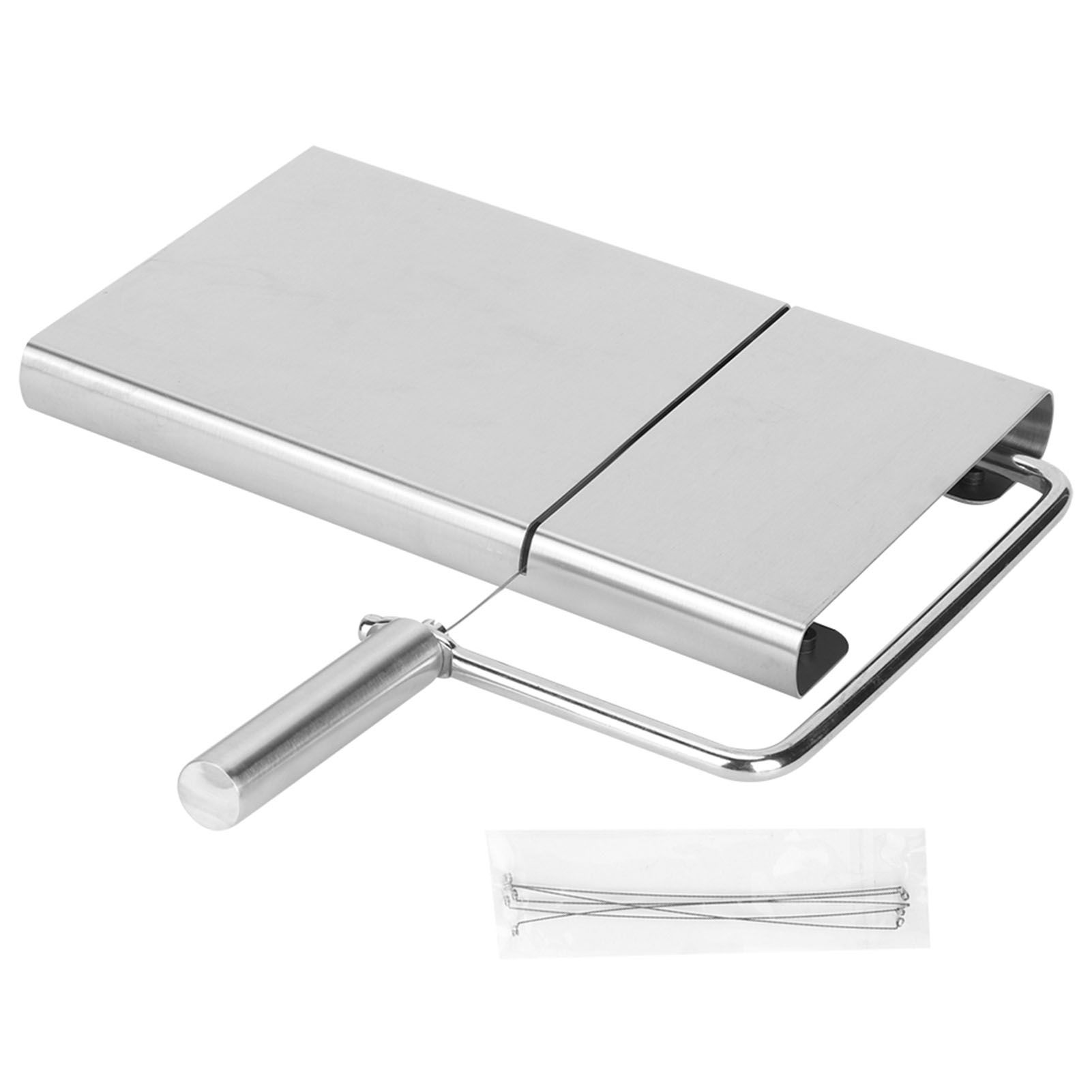 Household Stainless Steel Cheese Ham Butter Cutter with Cutting Wire Kitchen view 3