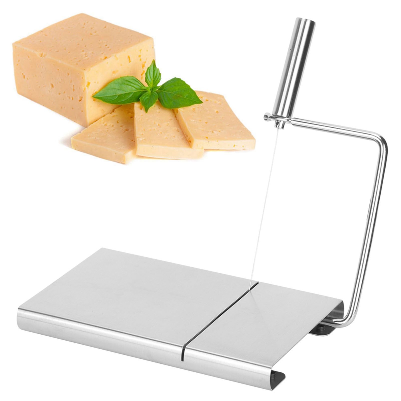 Household Stainless Steel Cheese Ham Butter Cutter with Cutting Wire Kitchen view 11