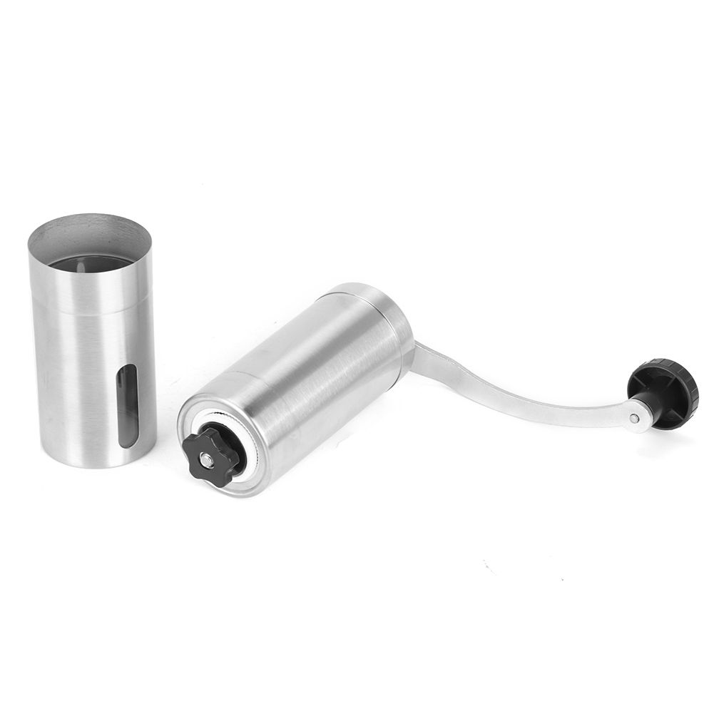 Portable Stainless Steel Manual Coffee Grinder Hand Crank Mill Grinding view 5