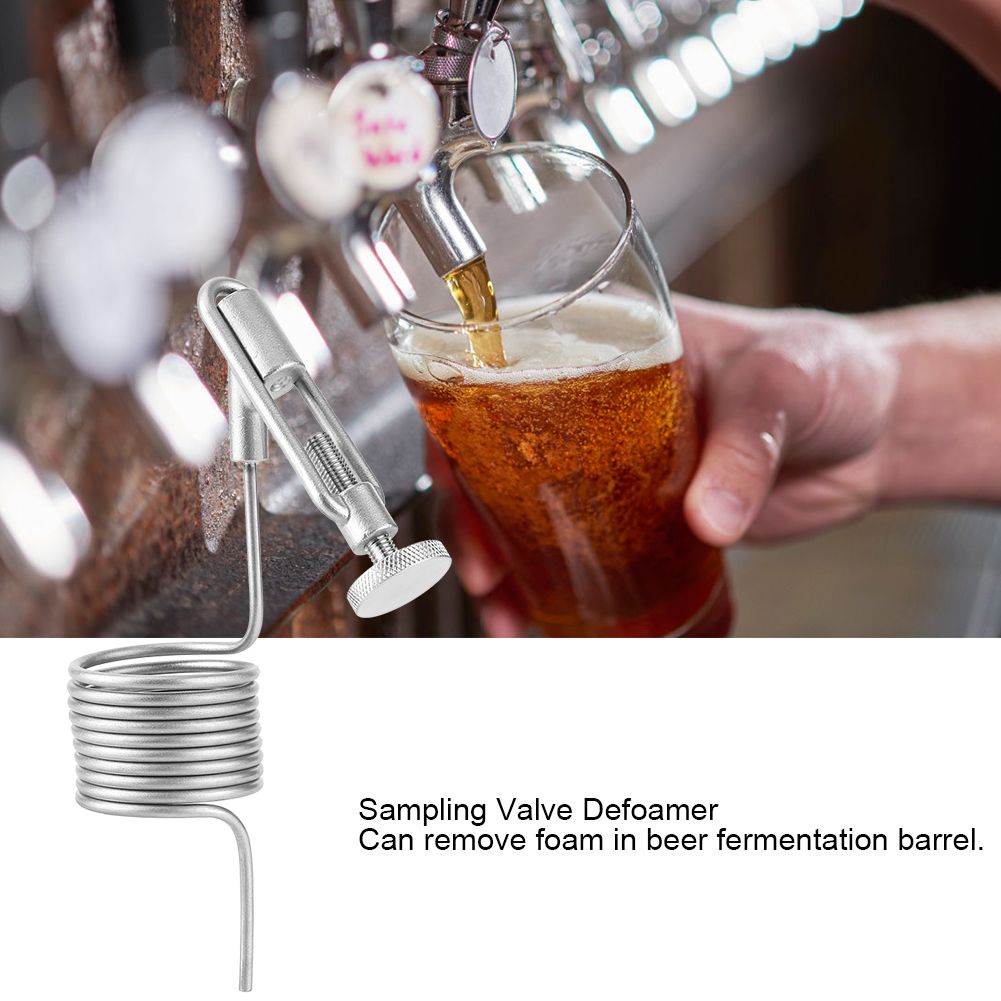 304 Stainless Steel Beer Brewing Sampling Valve Coil Defrother Homebrew view 11