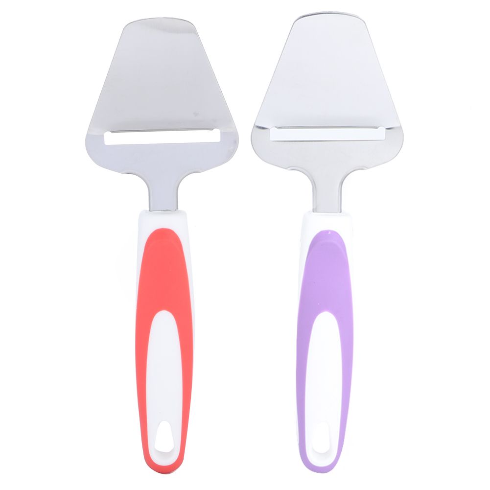 2Pcs Multifunction Stainless Steel Cheese Spatula Cutter Kitchen Utensils view 2