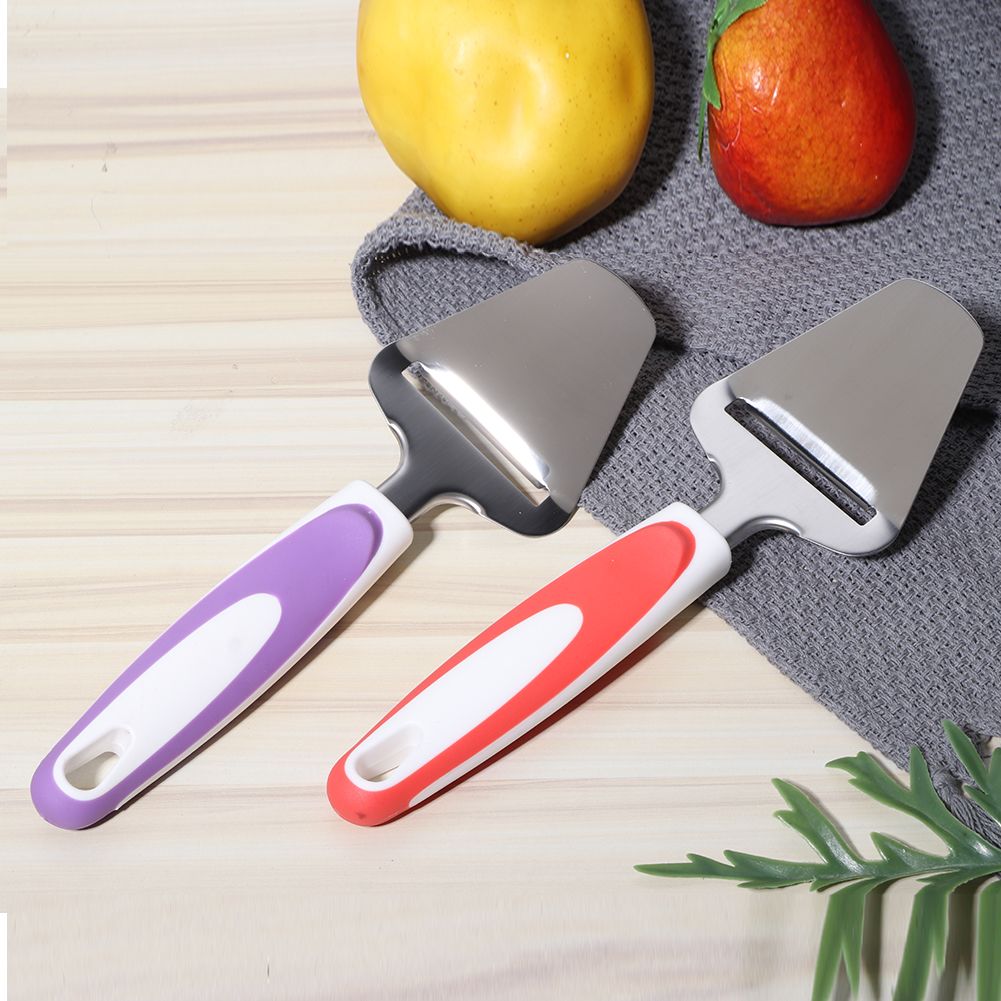 2Pcs Multifunction Stainless Steel Cheese Spatula Cutter Kitchen Utensils view 3