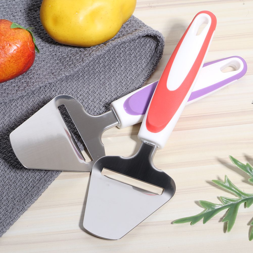 2Pcs Multifunction Stainless Steel Cheese Spatula Cutter Kitchen Utensils view 4