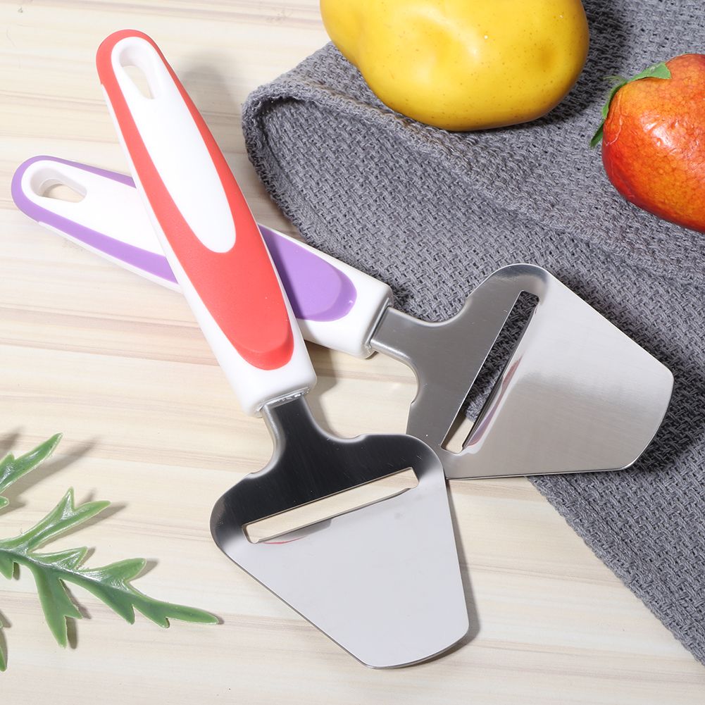 2Pcs Multifunction Stainless Steel Cheese Spatula Cutter Kitchen Utensils view 5
