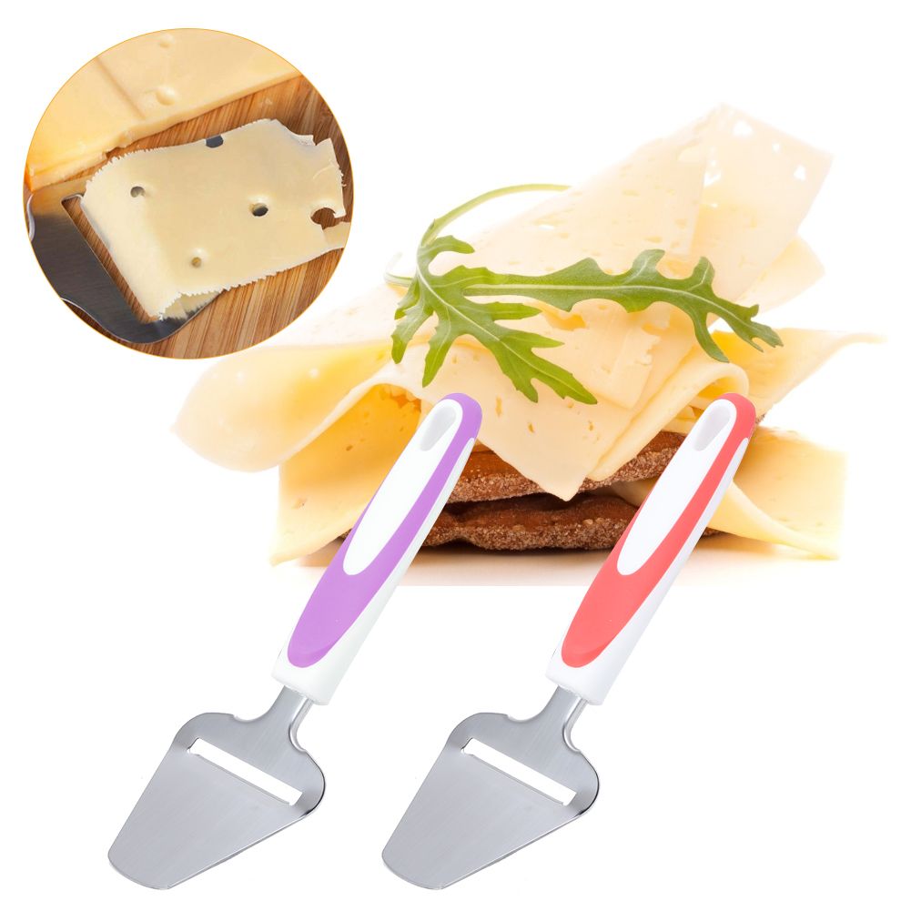 2Pcs Multifunction Stainless Steel Cheese Spatula Cutter Kitchen Utensils view 10