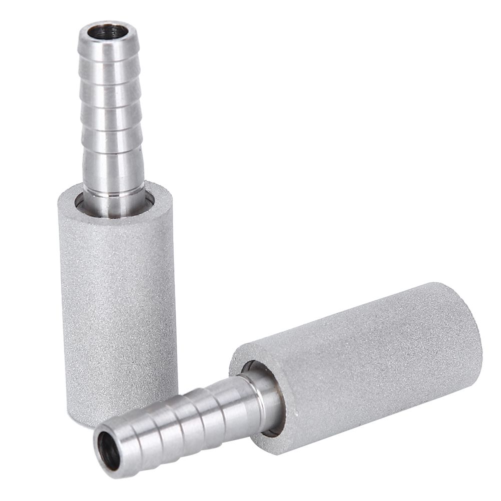 2Pcs 0.5μm Diffusion Stone Stainless Steel Aeration Stone with 1/4 Inch Outer view 4