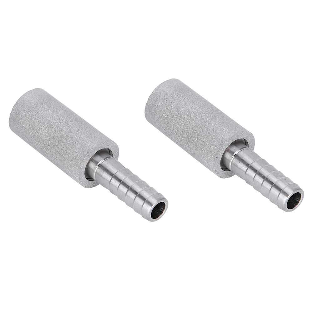 2Pcs 0.5μm Diffusion Stone Stainless Steel Aeration Stone with 1/4 Inch Outer view 5