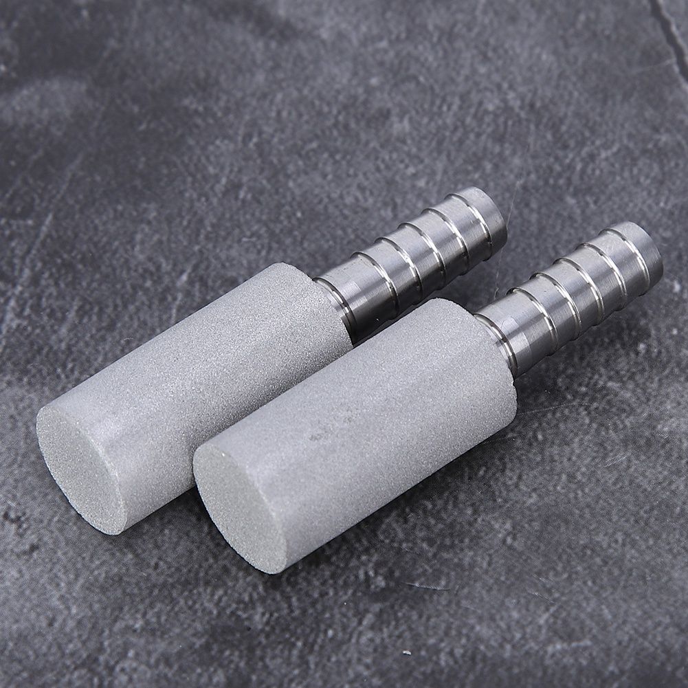 2Pcs 0.5μm Diffusion Stone Stainless Steel Aeration Stone with 1/4 Inch Outer view 8