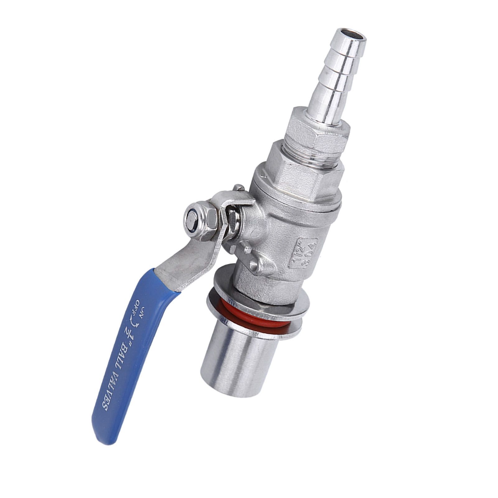 304 Stainless Steel Female Thread 1/2in Beer Kettle Ball Valve Home Brewing view 3