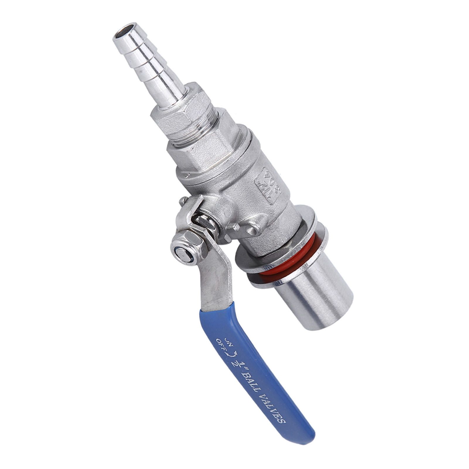304 Stainless Steel Female Thread 1/2in Beer Kettle Ball Valve Home Brewing view 4