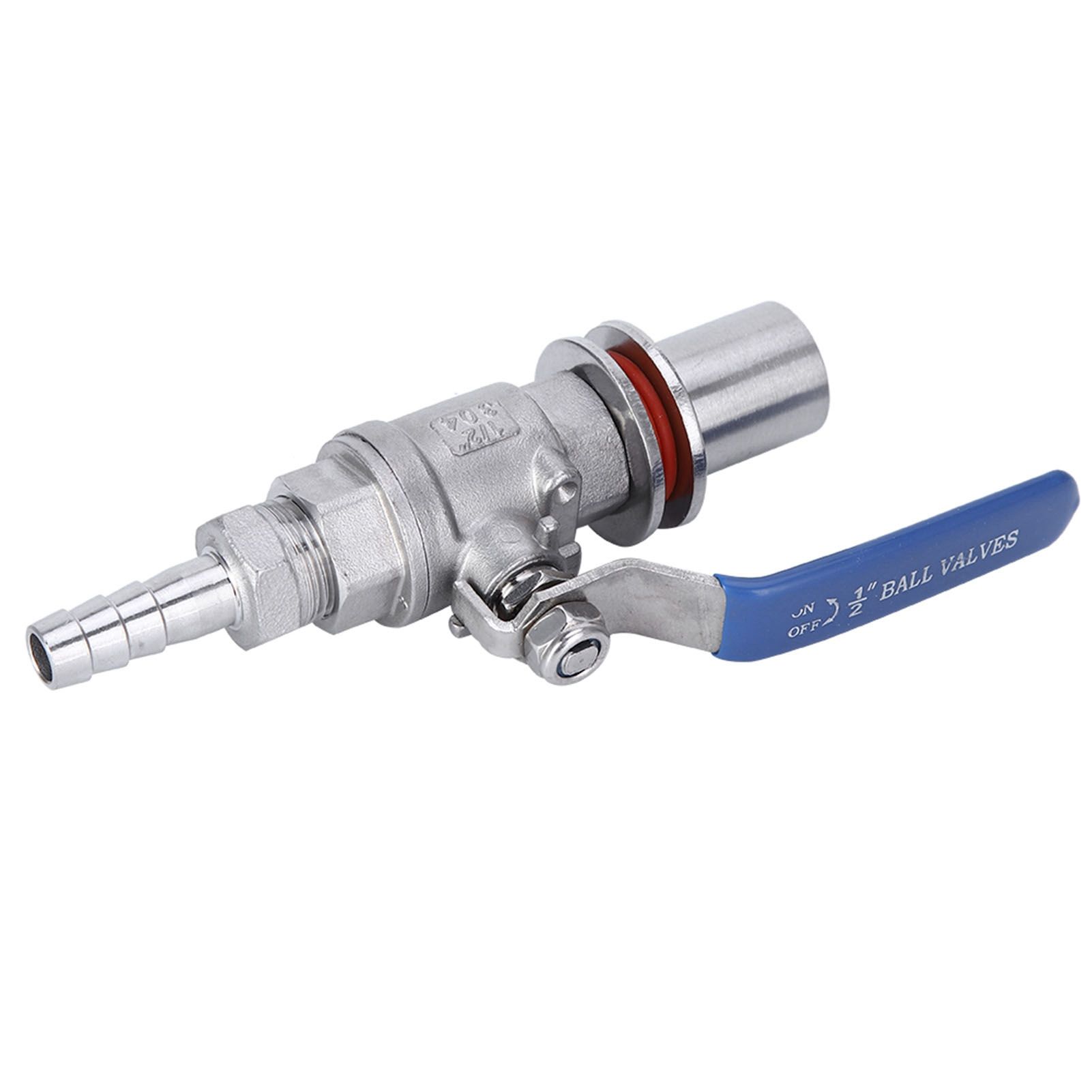 304 Stainless Steel Female Thread 1/2in Beer Kettle Ball Valve Home Brewing view 6