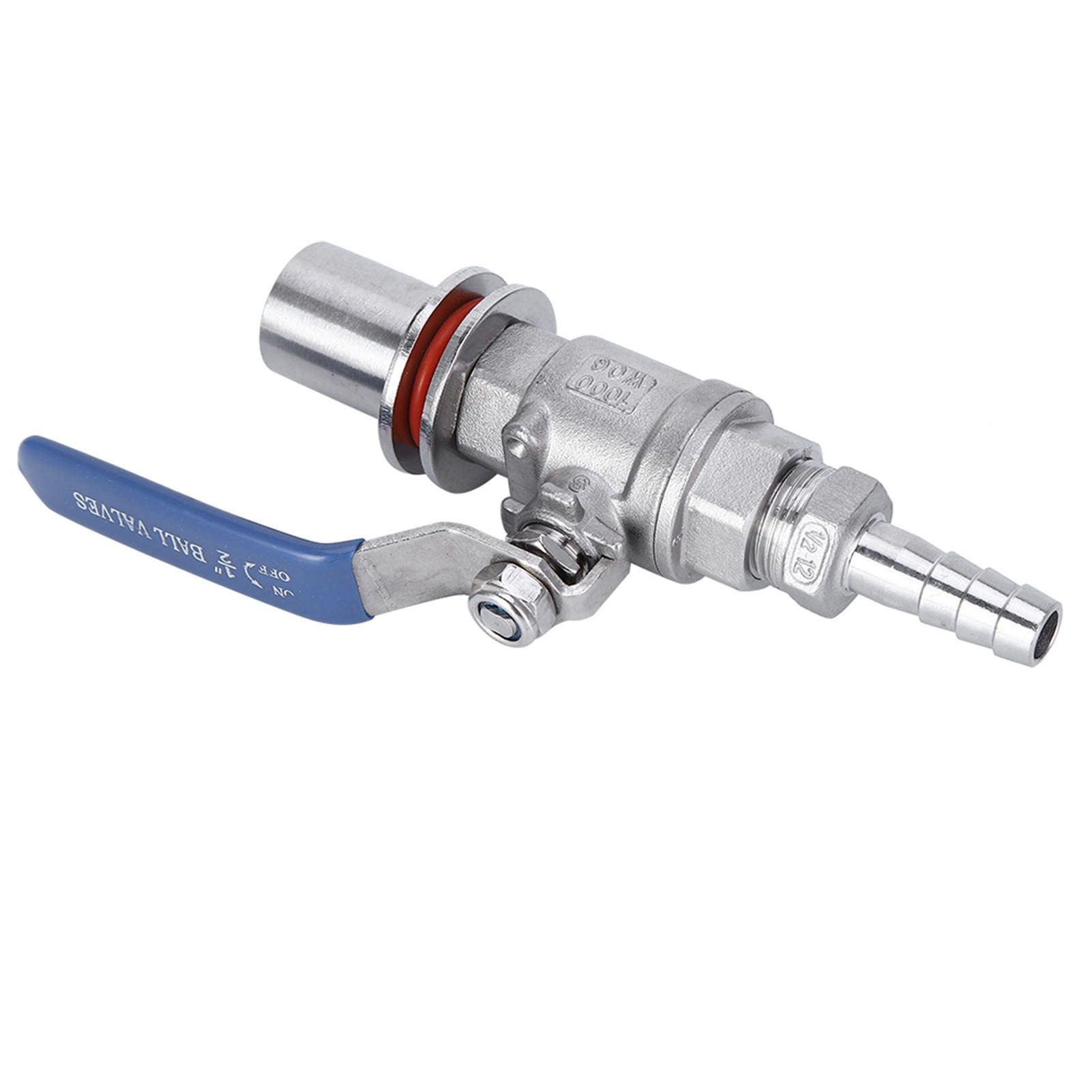 304 Stainless Steel Female Thread 1/2in Beer Kettle Ball Valve Home Brewing view 7