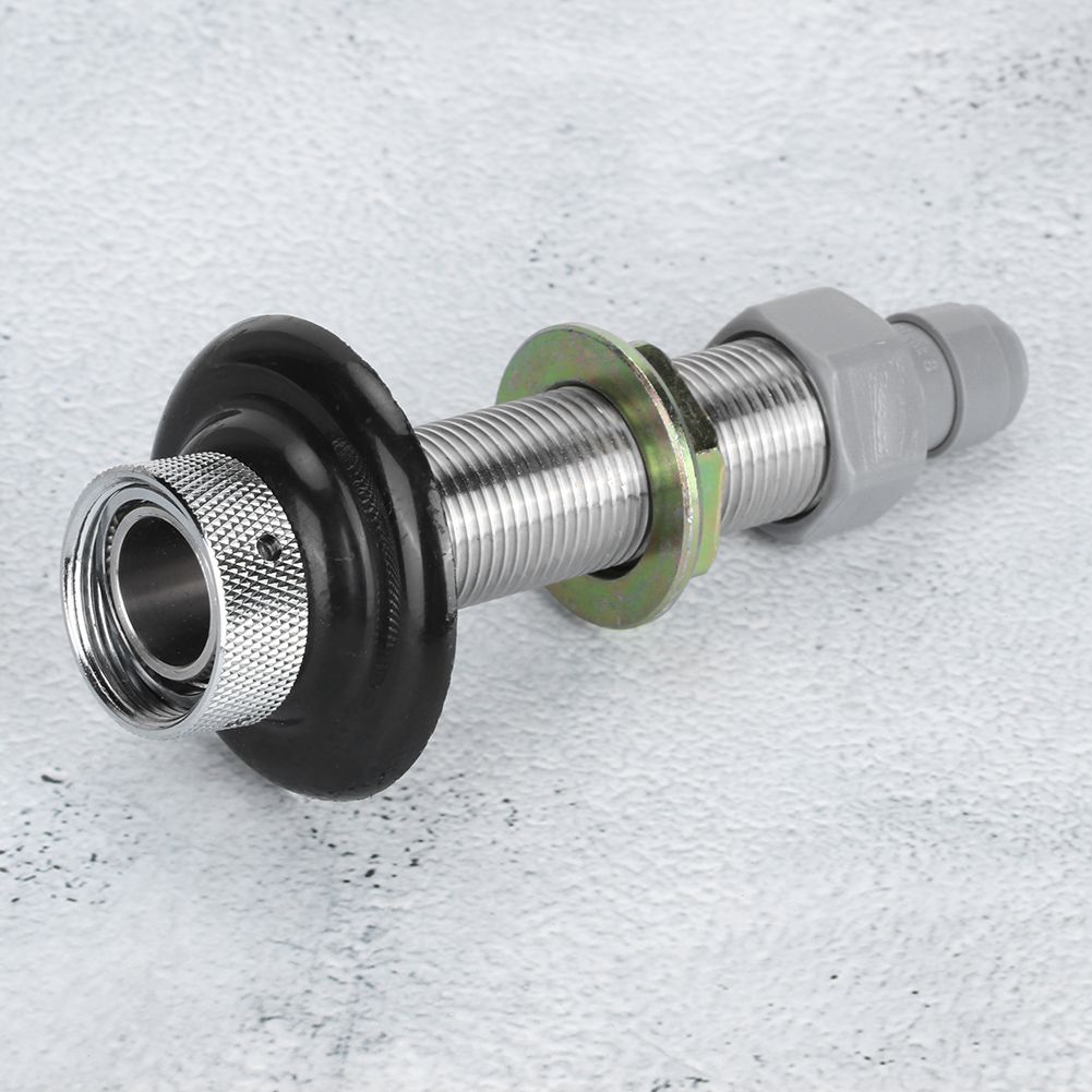 Stainless Steel Threaded Pipe with Quick Connector Beer Keg Faucet Connecting Pipe view 8