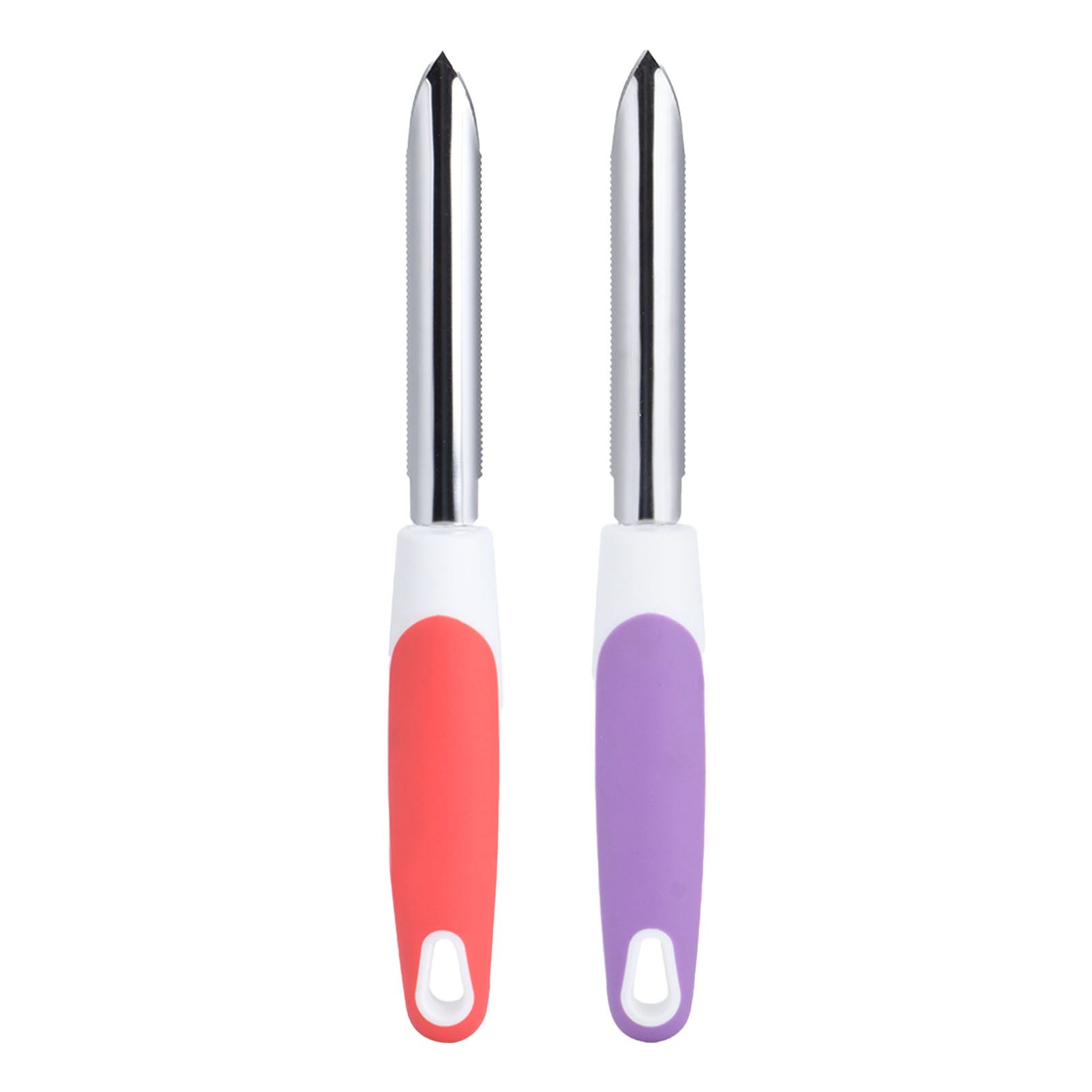 2Pcs Stainless Steel Fruit Pepper Corer Core Remover Tools Kitchen Supplies view 2