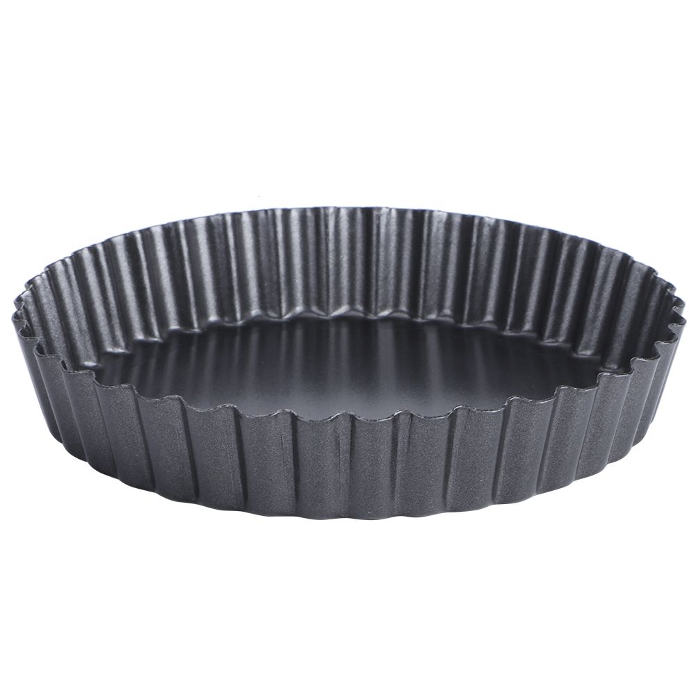 NonStick Round Carbon Steel Pie Pizza Cake Mold Removable Bottom Cake Baking view 2