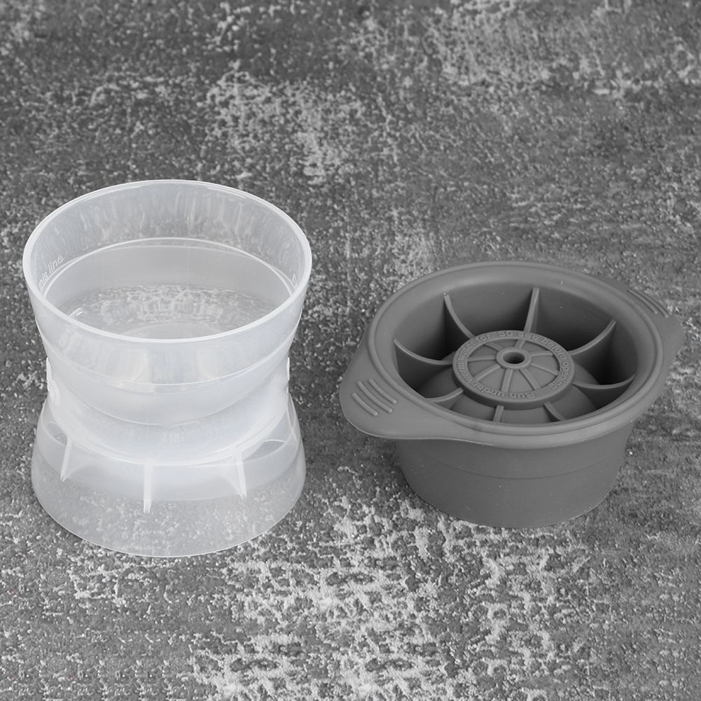 Food Grade Silicone QuickFrozen Ice Ball Maker Whiskey Round Ice Molding Tool view 8