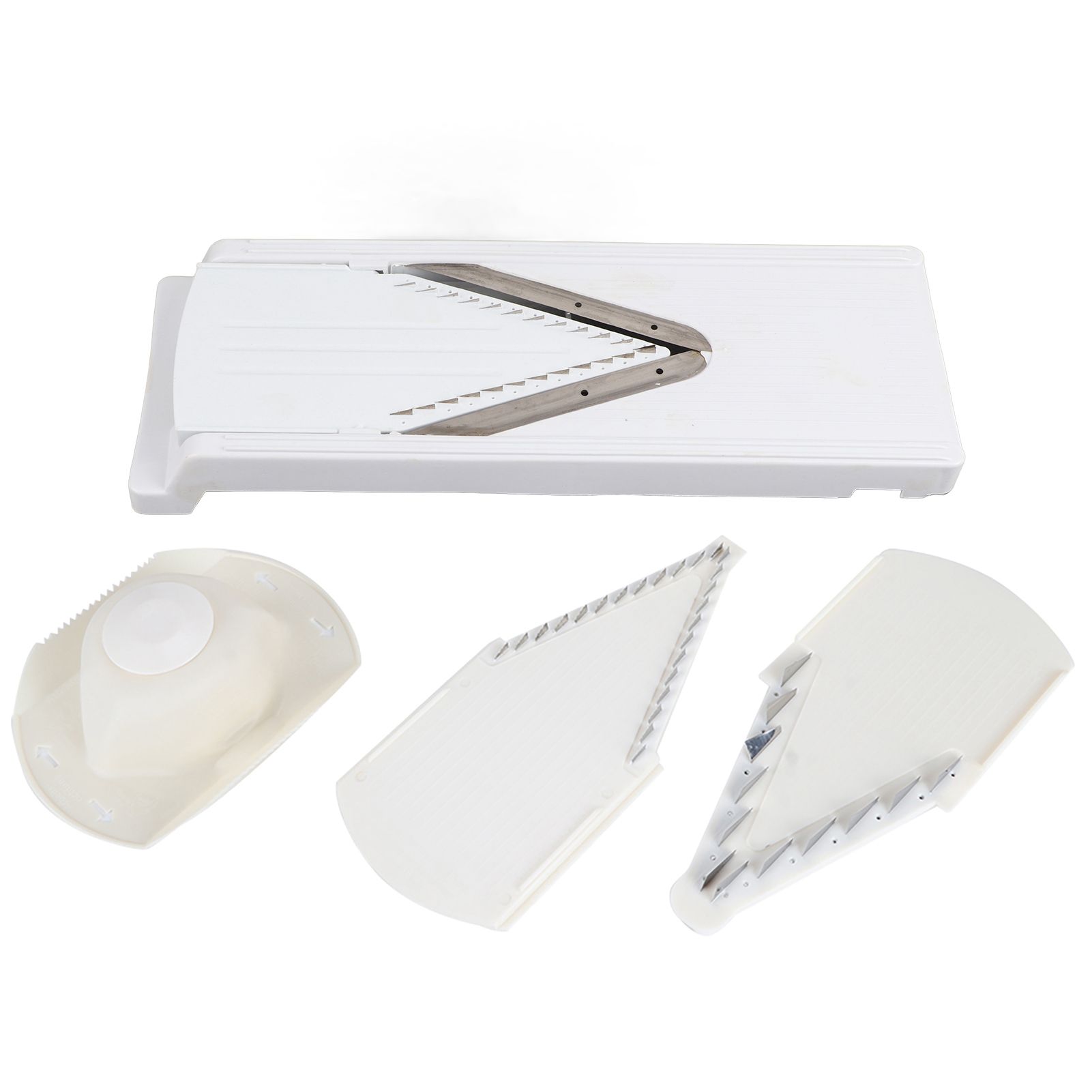 Multifunctional Household V‑Shaped Grater Slicing Cutter with Hand Protector view 2