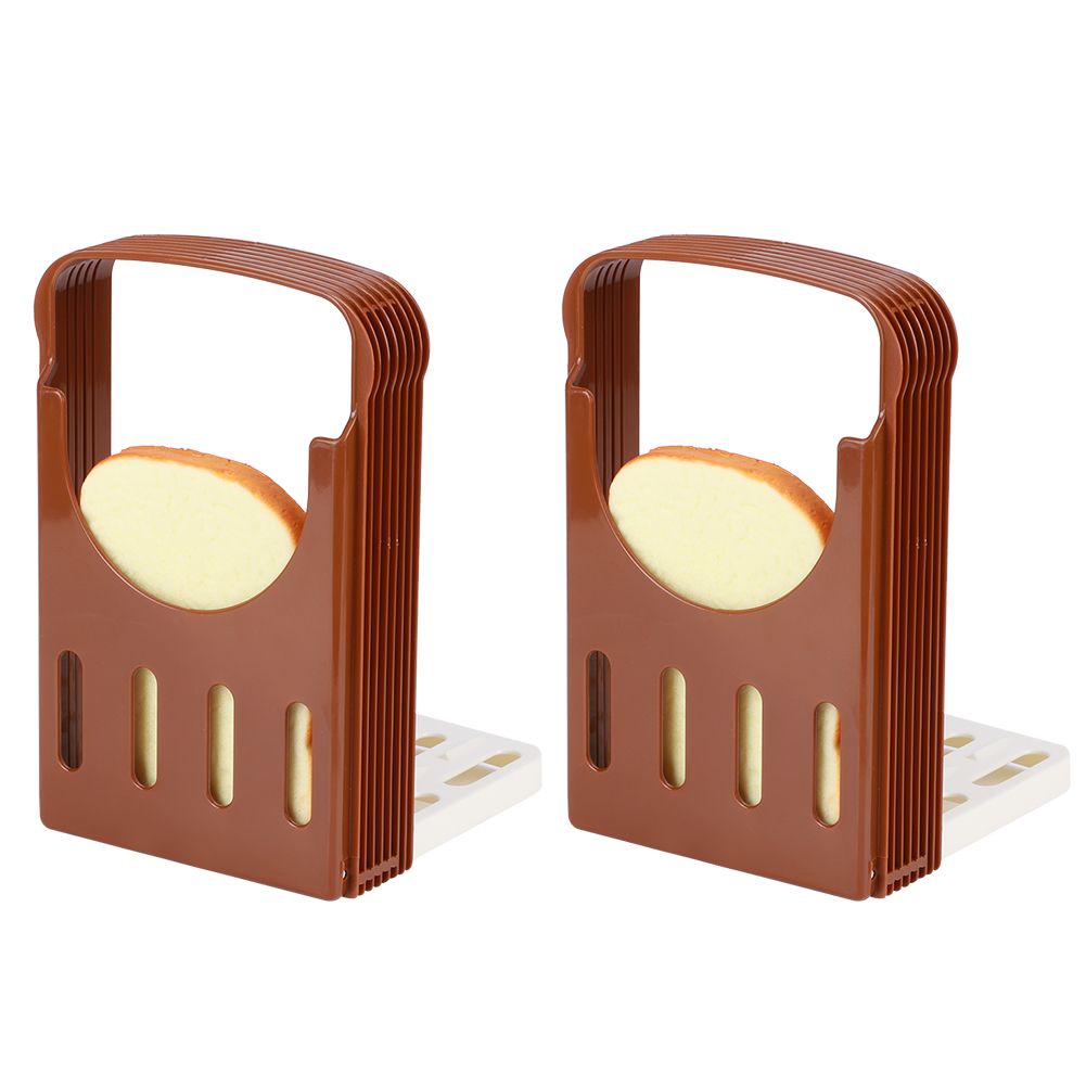 Adjustable Bread Toast Loaf Cutter Bagel Slicing Guides Cutting Tools Kitchen view 9