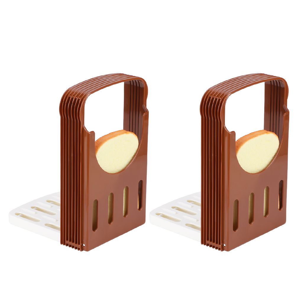 Adjustable Bread Toast Loaf Cutter Bagel Slicing Guides Cutting Tools Kitchen view 10