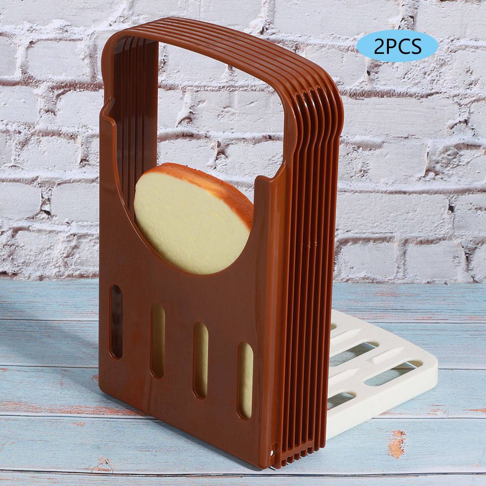 Adjustable Bread Toast Loaf Cutter Bagel Slicing Guides Cutting Tools Kitchen view 11