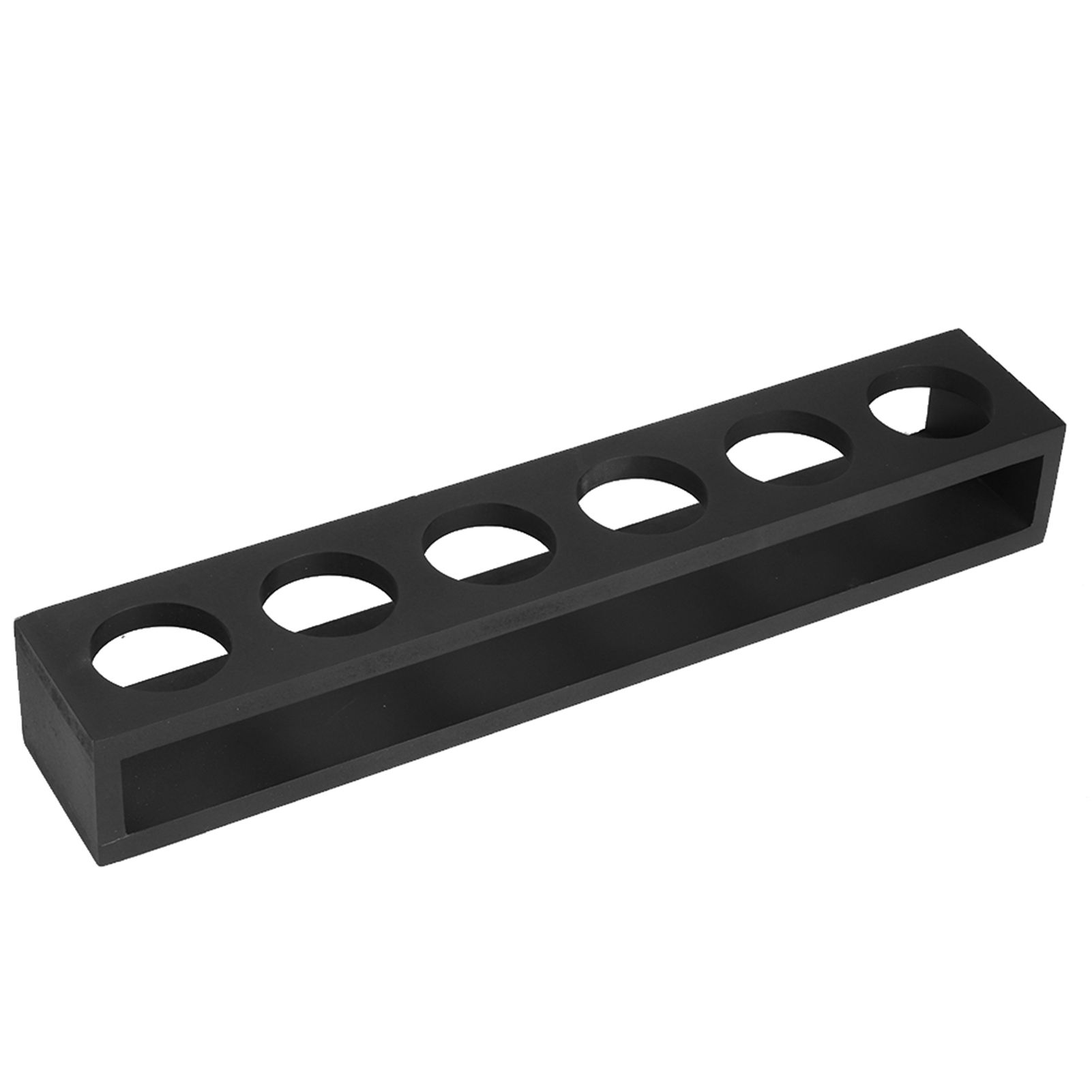 Black Wooden Wine Glass Rack Cup Holders Stand for Home Bar Restaurant Wedding