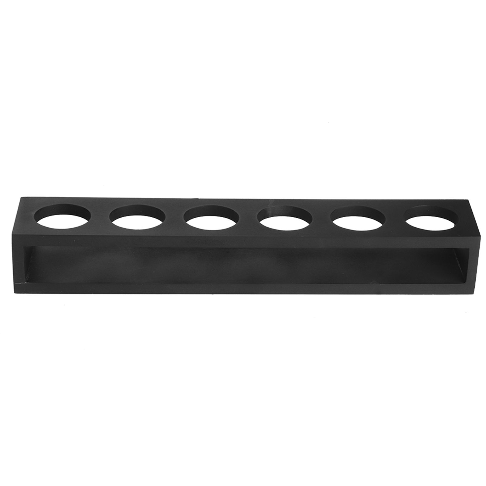Black Wooden Wine Glass Rack Cup Holders Stand for Home Bar Restaurant Wedding view 2